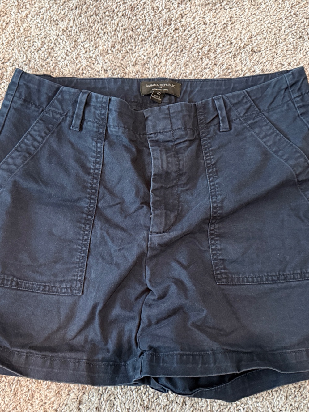 Women Banana RepublicNavy Casual Utility Shorts